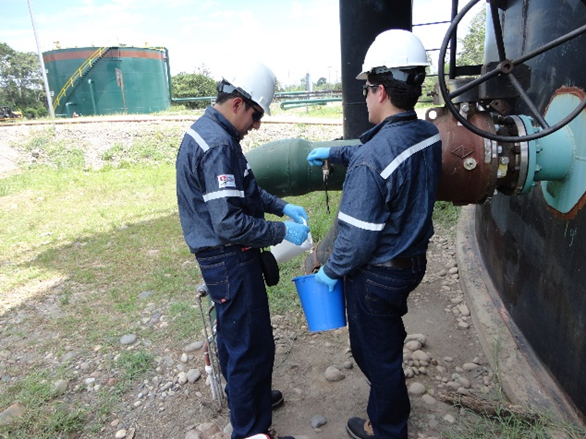  Servicios de análisis de aguas del sector petrolero